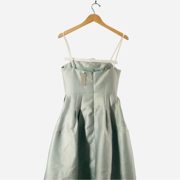 VY's Closet A-Line Strappy Midi Knee Length Cocktail Party Pockets Lined Size M - Picture 3 of 11